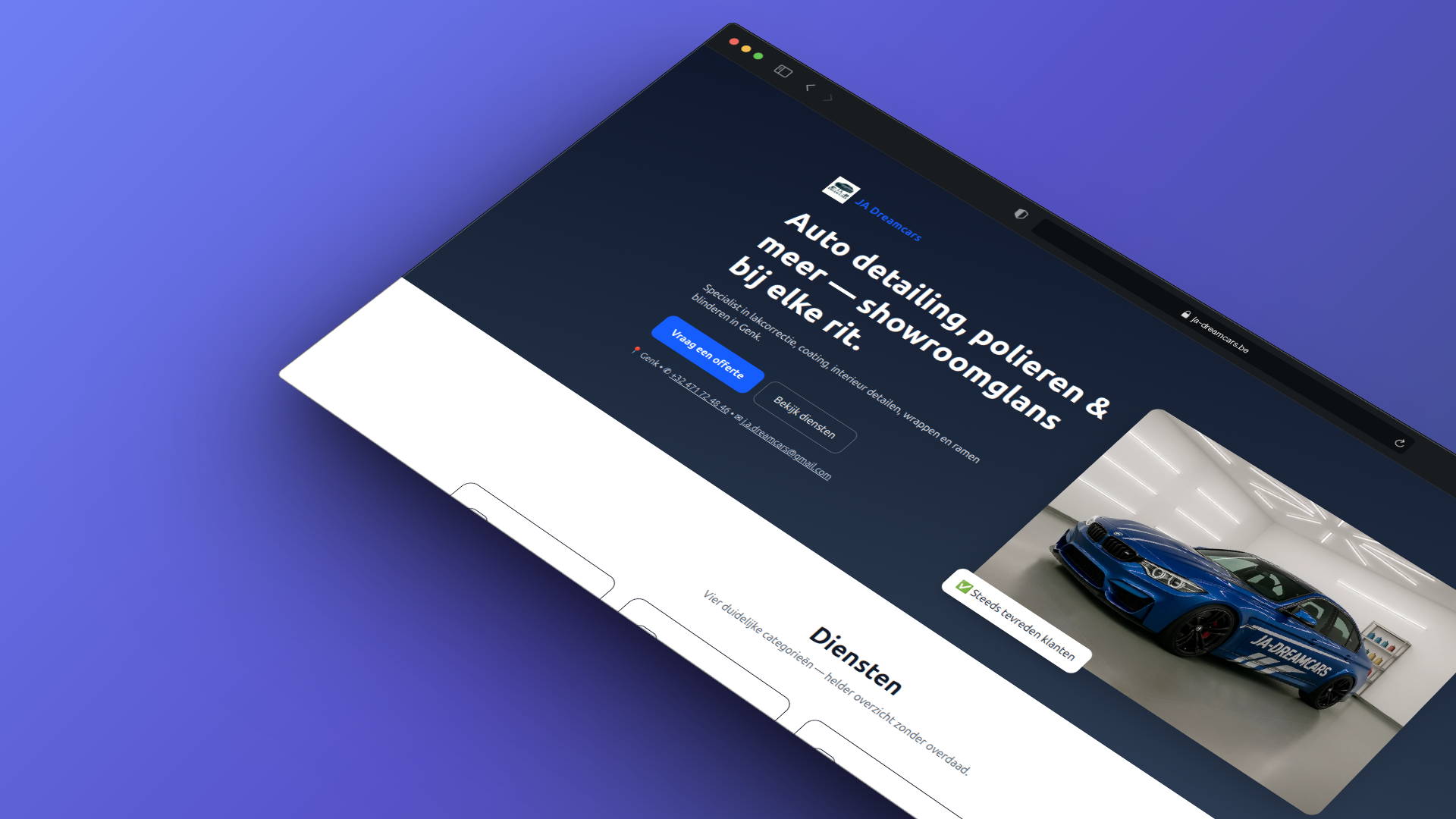 JA-Dreamcars Website